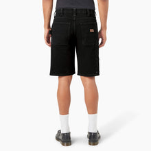 Load image into Gallery viewer, Denim Utility Shorts, 11"