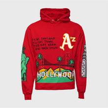 Load image into Gallery viewer, CALI TO NYC HOODIE RED
