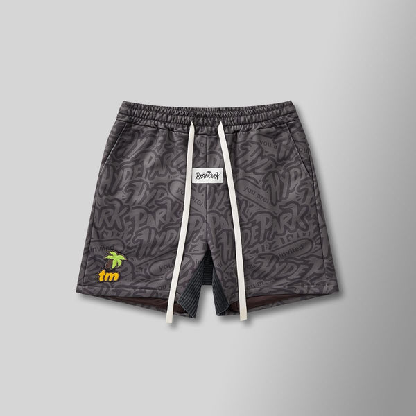 Mash Up The Weekend Shorts - Black Sand