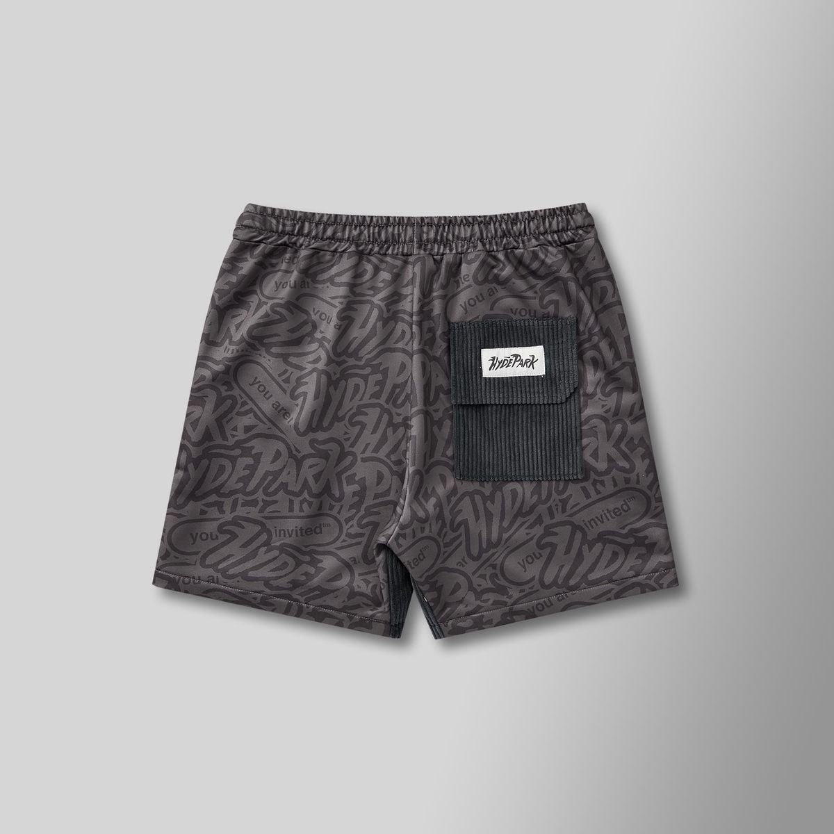 Mash Up The Weekend Shorts - Black Sand