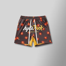 Load image into Gallery viewer, Mash Up The Weekend Shorts - Red Lemon
