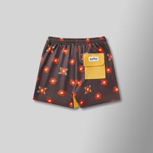 Load image into Gallery viewer, Mash Up The Weekend Shorts - Red Lemon
