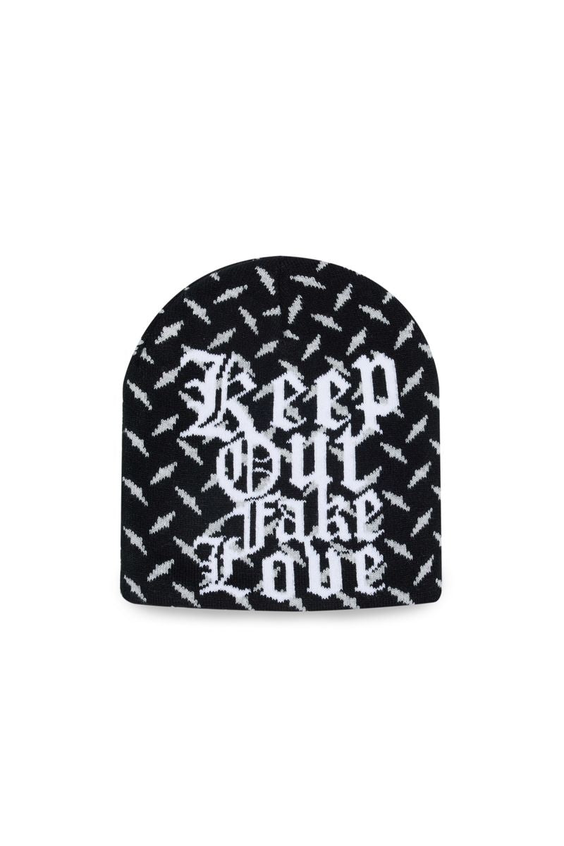 DIAMOND CUT - BLACK - BEANIE