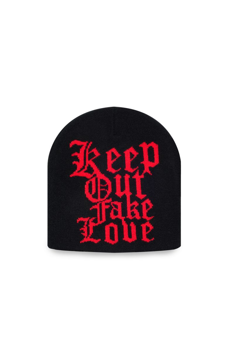 LOVED - BLACK - BEANIE