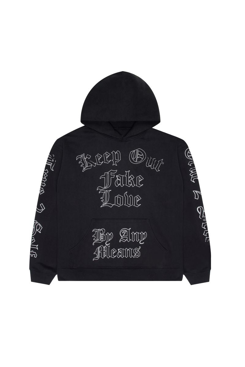 TRUE SELF - JET BLACK - HOODIE