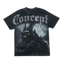 Load image into Gallery viewer, &quot;MIDNIGHT&quot; TEE - BLK WASH
