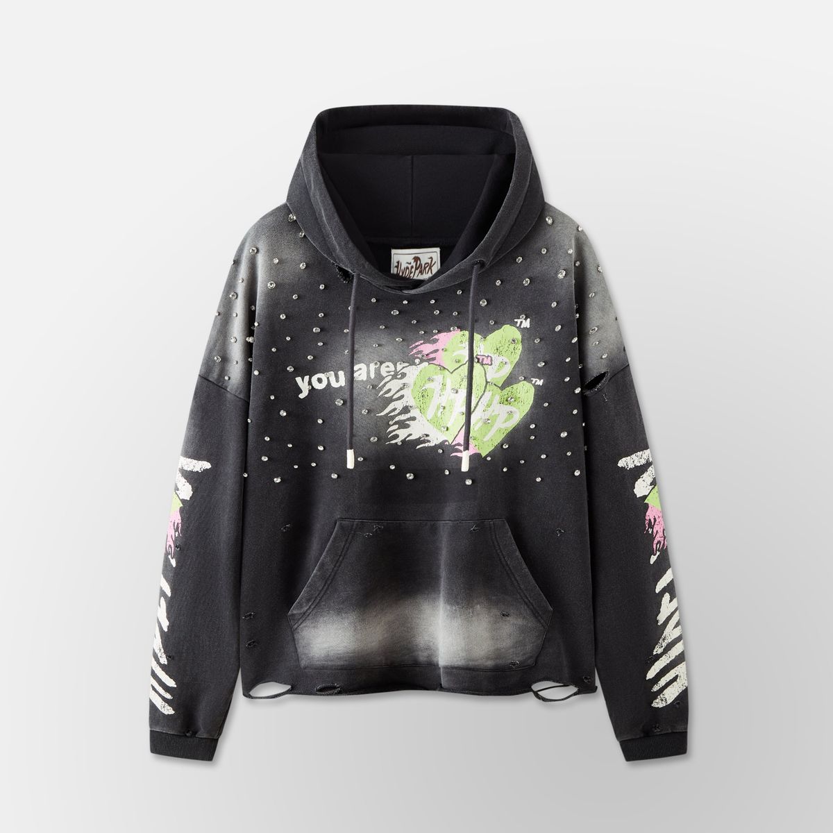 Easy Does It Hoodie 2.0 - Black/Green