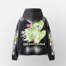 Load image into Gallery viewer, Easy Does It Hoodie 2.0 - Black/Green
