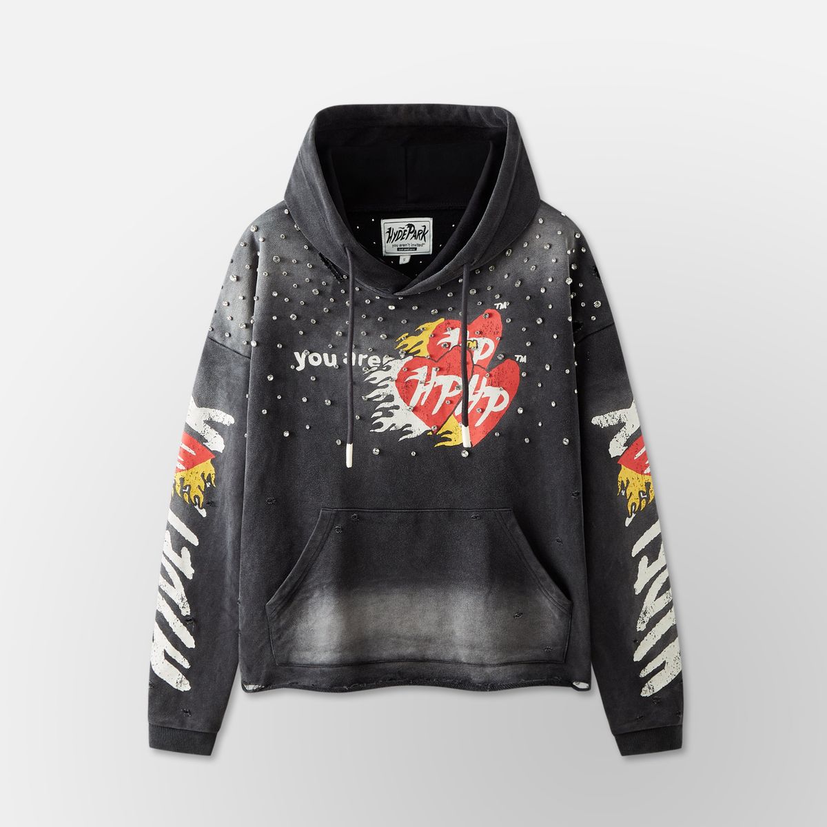 Easy Does It Hoodie 2.0 - Black/Red