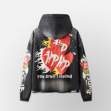 Load image into Gallery viewer, Easy Does It Hoodie 2.0 - Black/Red
