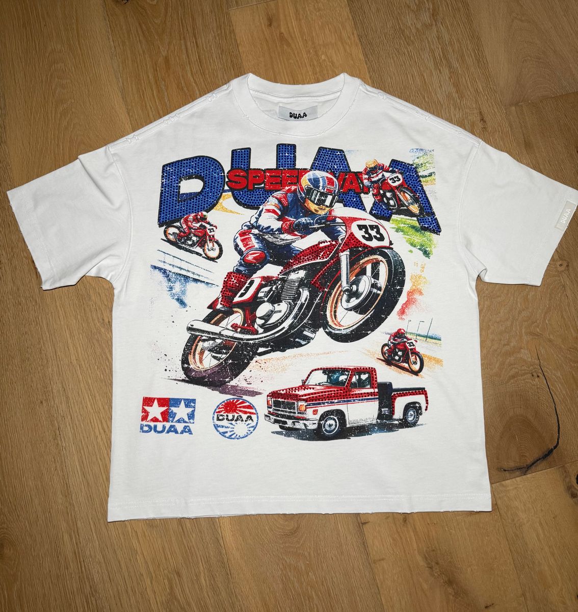 SPEED WHT TEE SHIRT