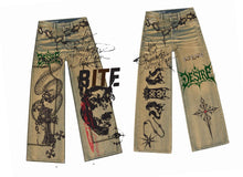Load image into Gallery viewer, Bite Of Desire Baggy Jean
