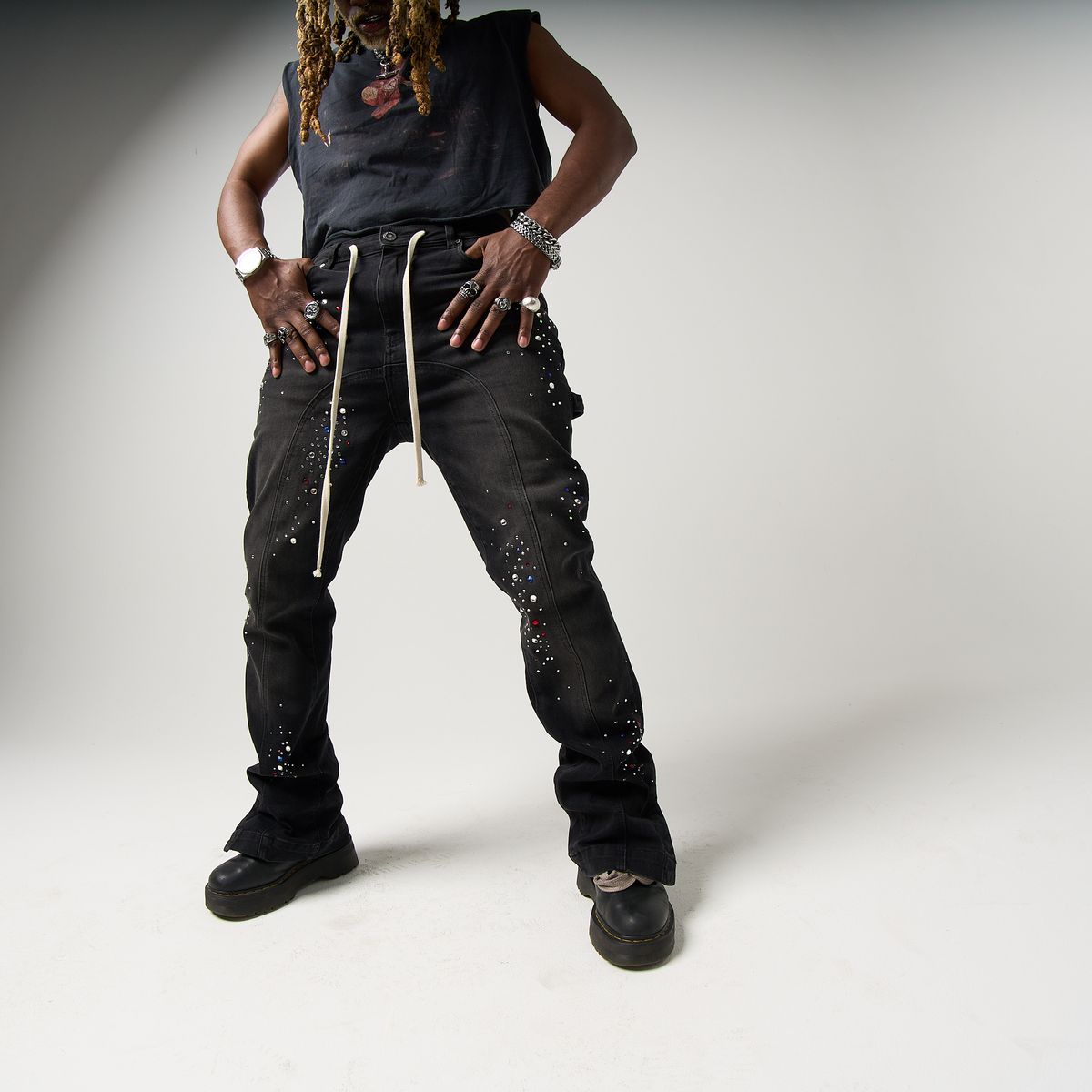 GUIDANCE BLACK DENIM