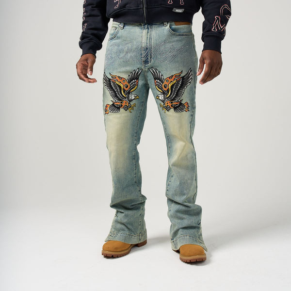FLIGHT VINTAGE WASH DENIM