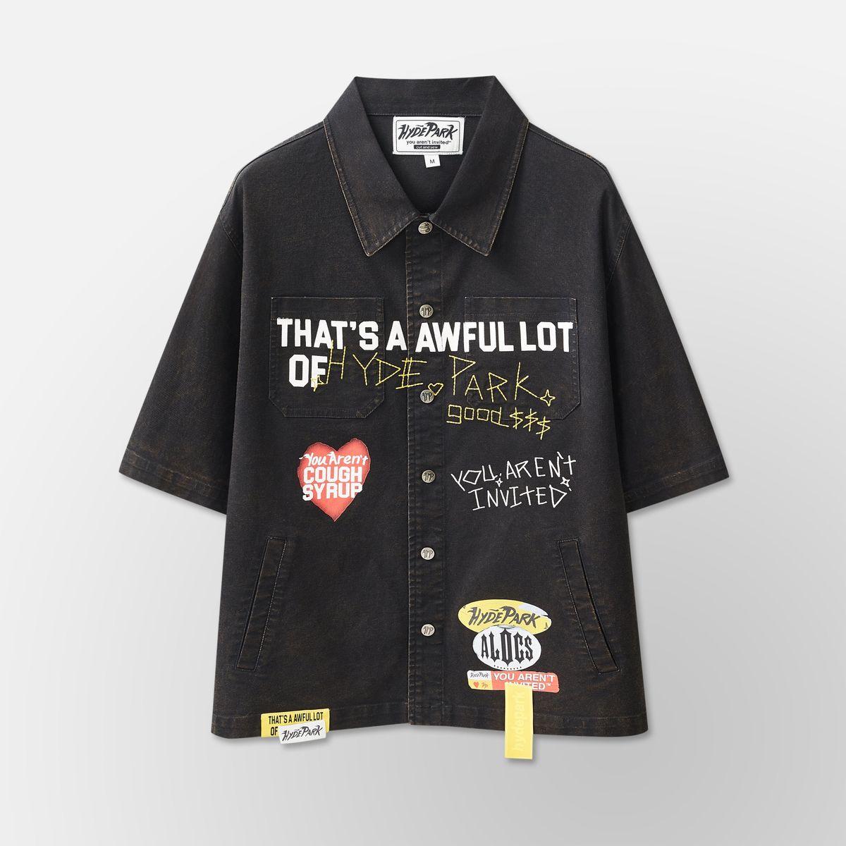 Mechanic Work Wear Shirt ALOCS x HP - Black