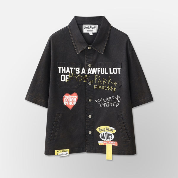 Mechanic Work Wear Shirt ALOCS x HP - Black