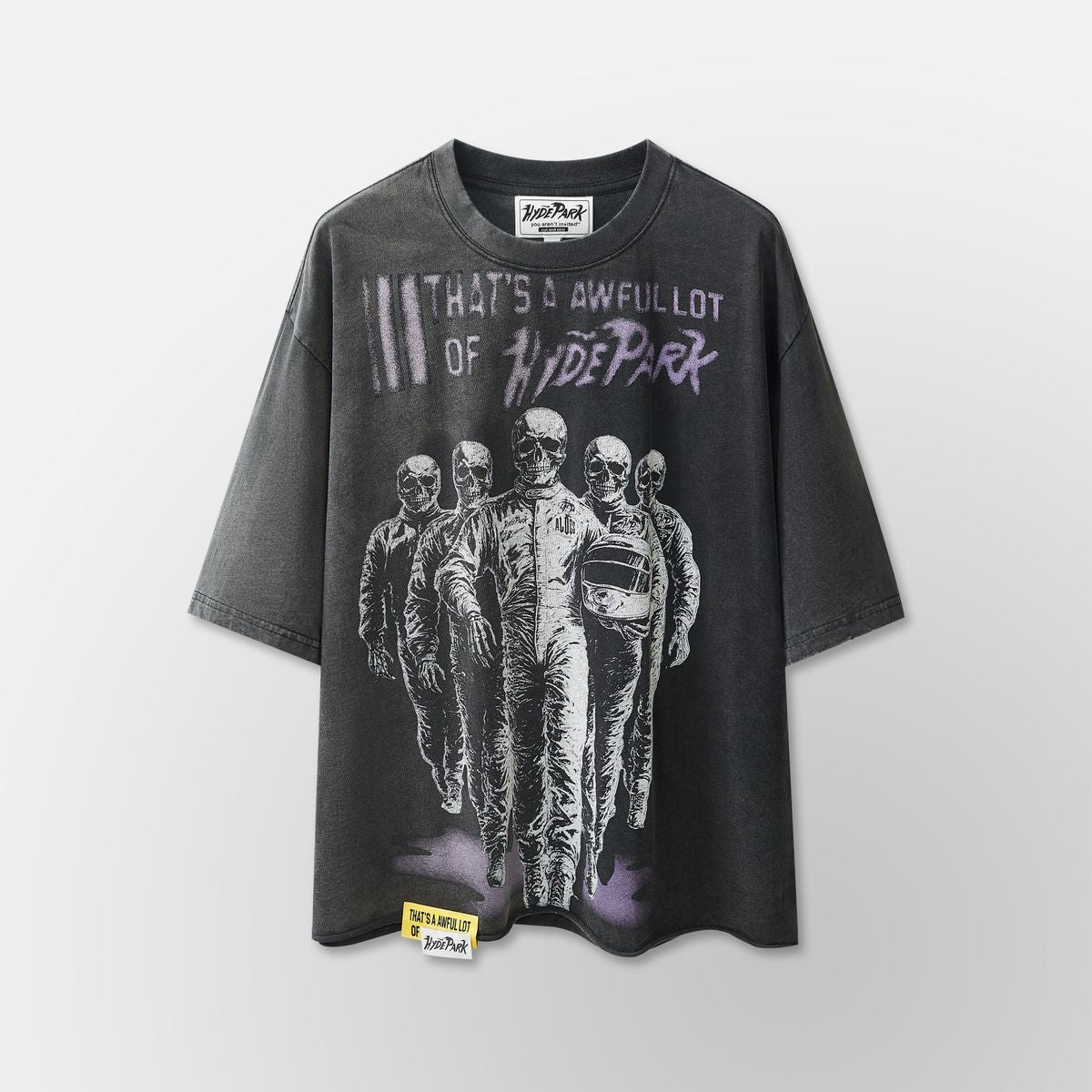 Cough Syrup Moto Racer Team T-shirt - Blk