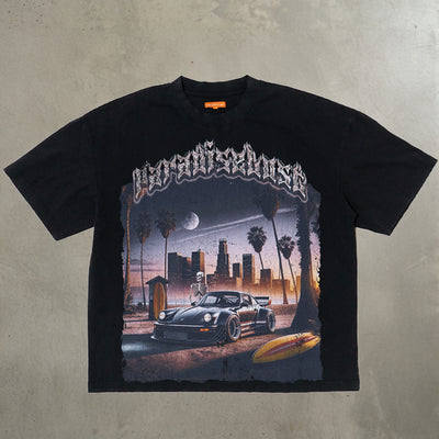 Sunset BLVD Tee Black
