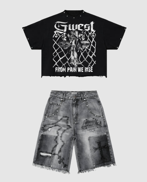 G WEST COMPLICATED FROM PAIN WE RISE SET