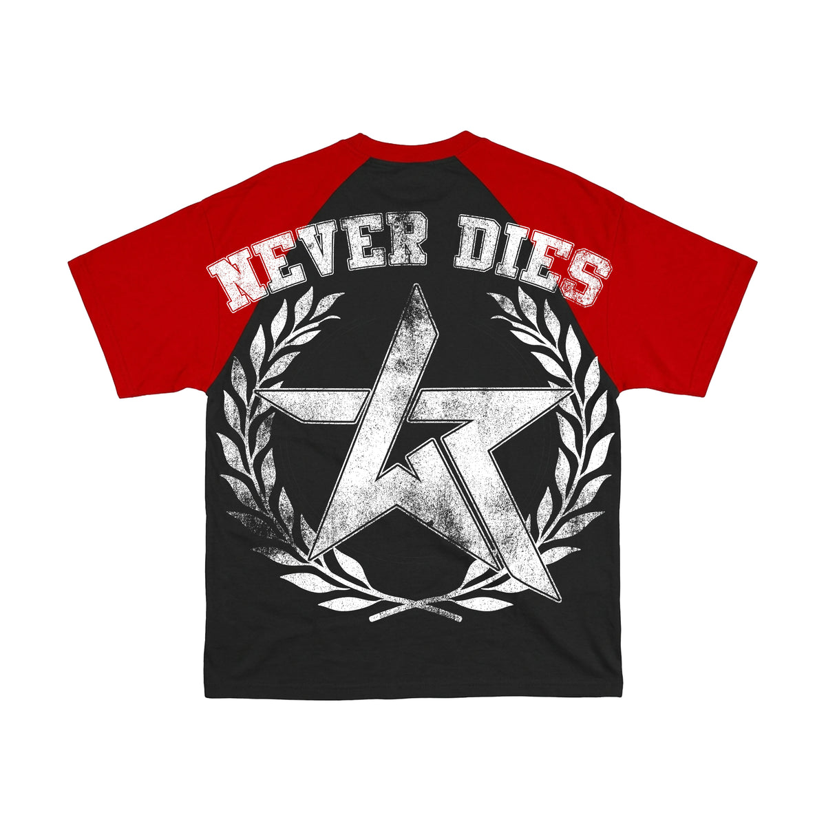 NEVER DIES - RED TEE
