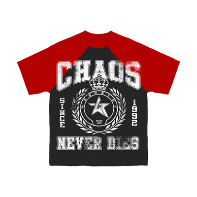 NEVER DIES - RED TEE