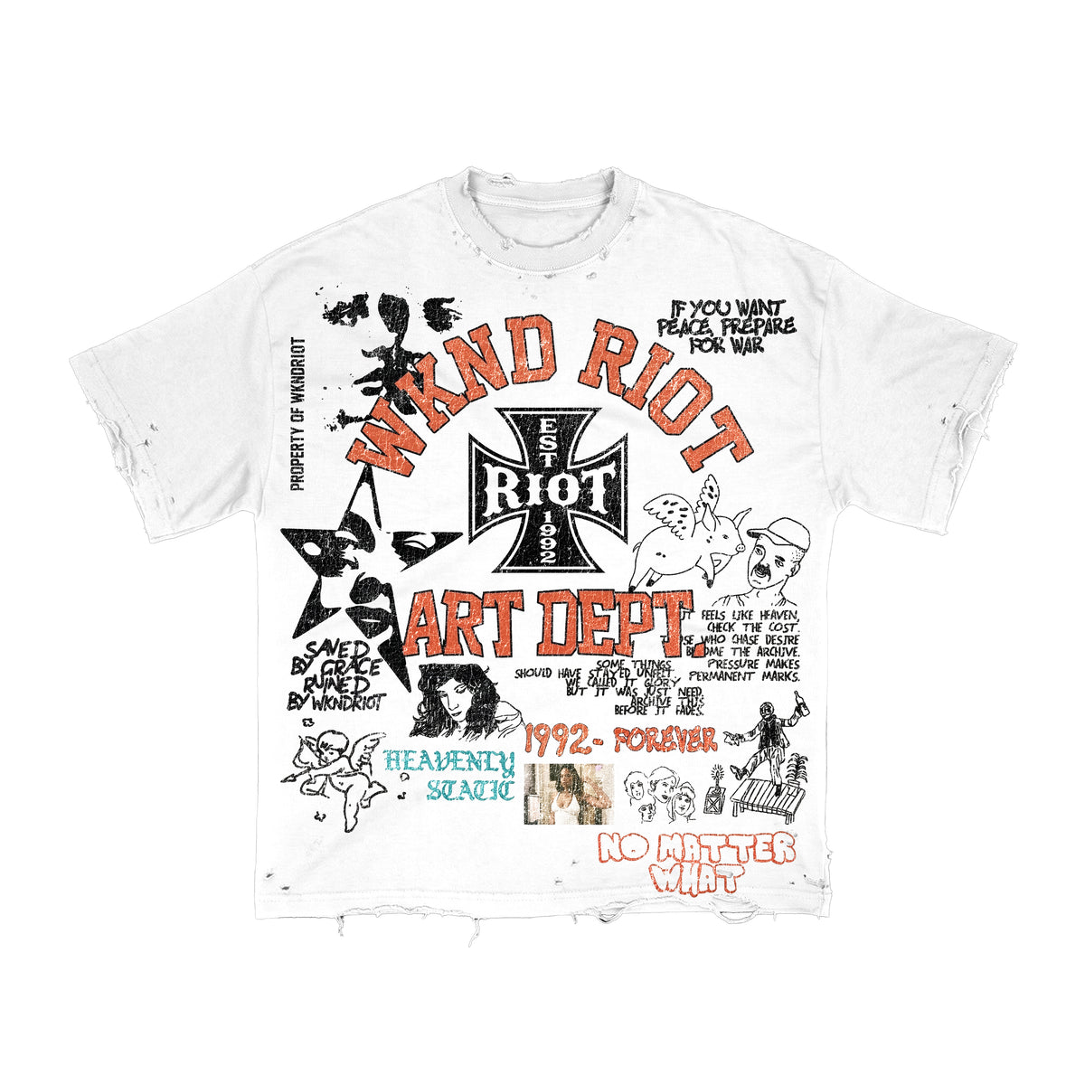 ART DEPT - WHITE TEE