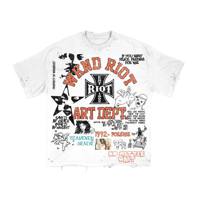 ART DEPT - WHITE TEE