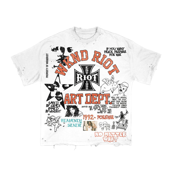 ART DEPT - WHITE TEE