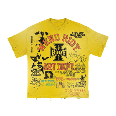 ART DEPT - YELLOW Tee