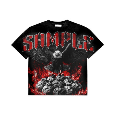 EAGLE TEE(BLACK)