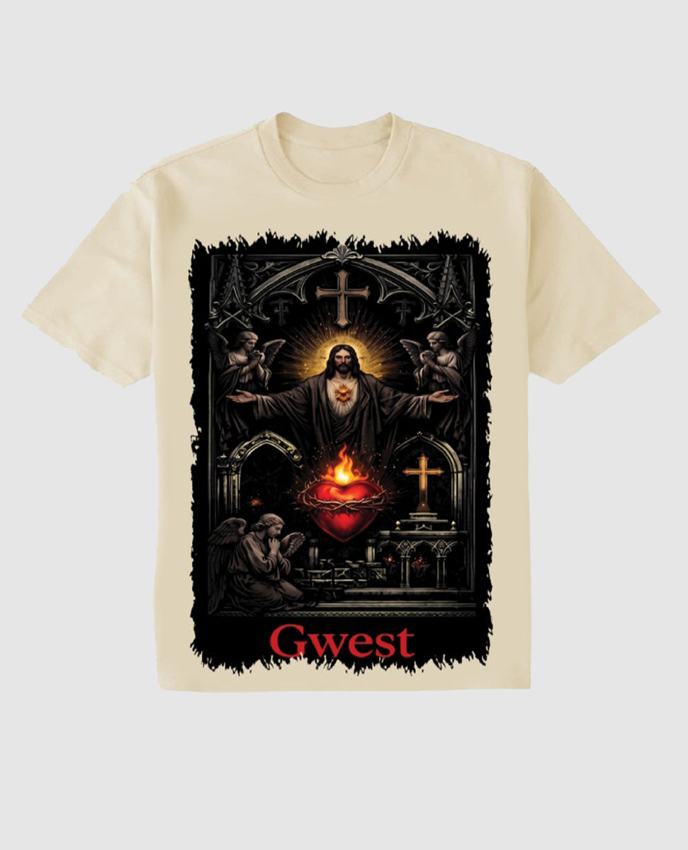 G WEST DIVINE FIRE TEE