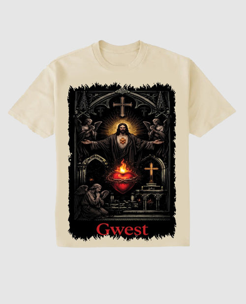 G WEST DIVINE FIRE TEE