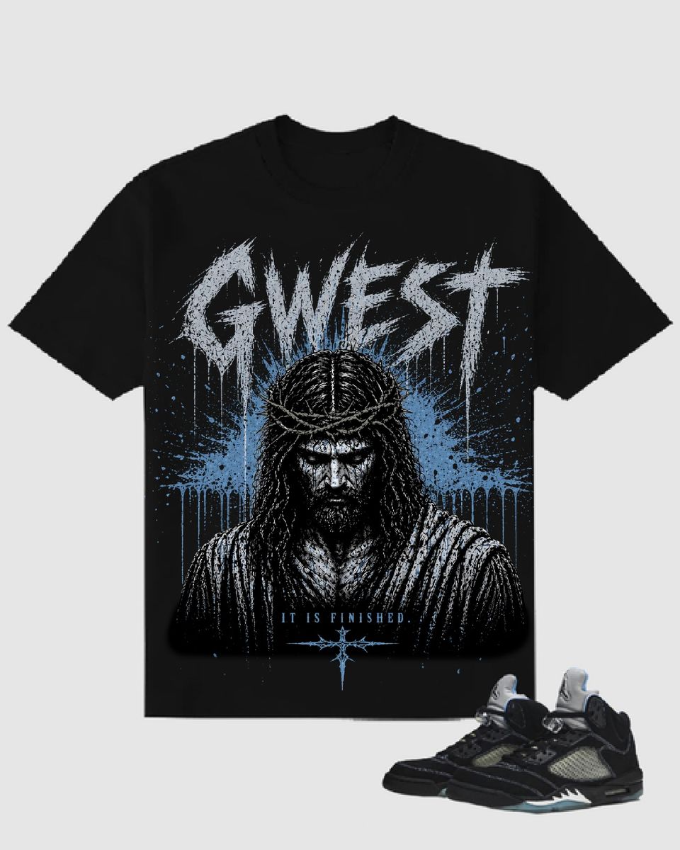 G WEST IT IS FINISHED TEE