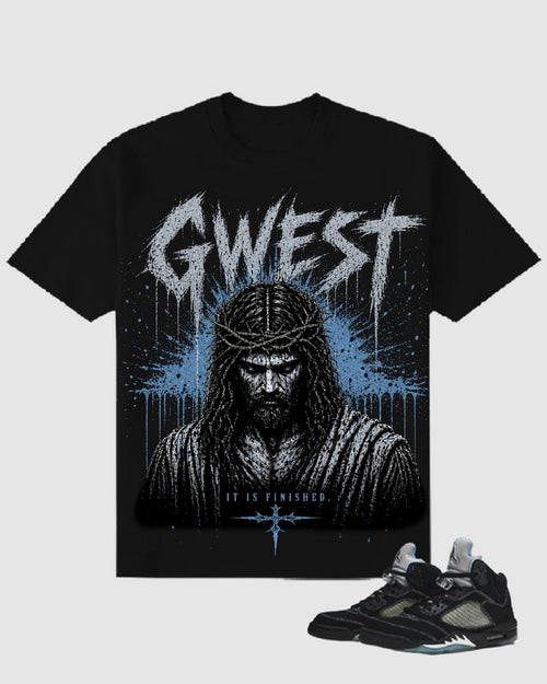 G WEST IT IS FINISHED TEE