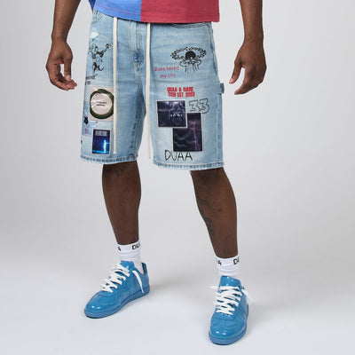 TELEPORT BLUE SHORT
