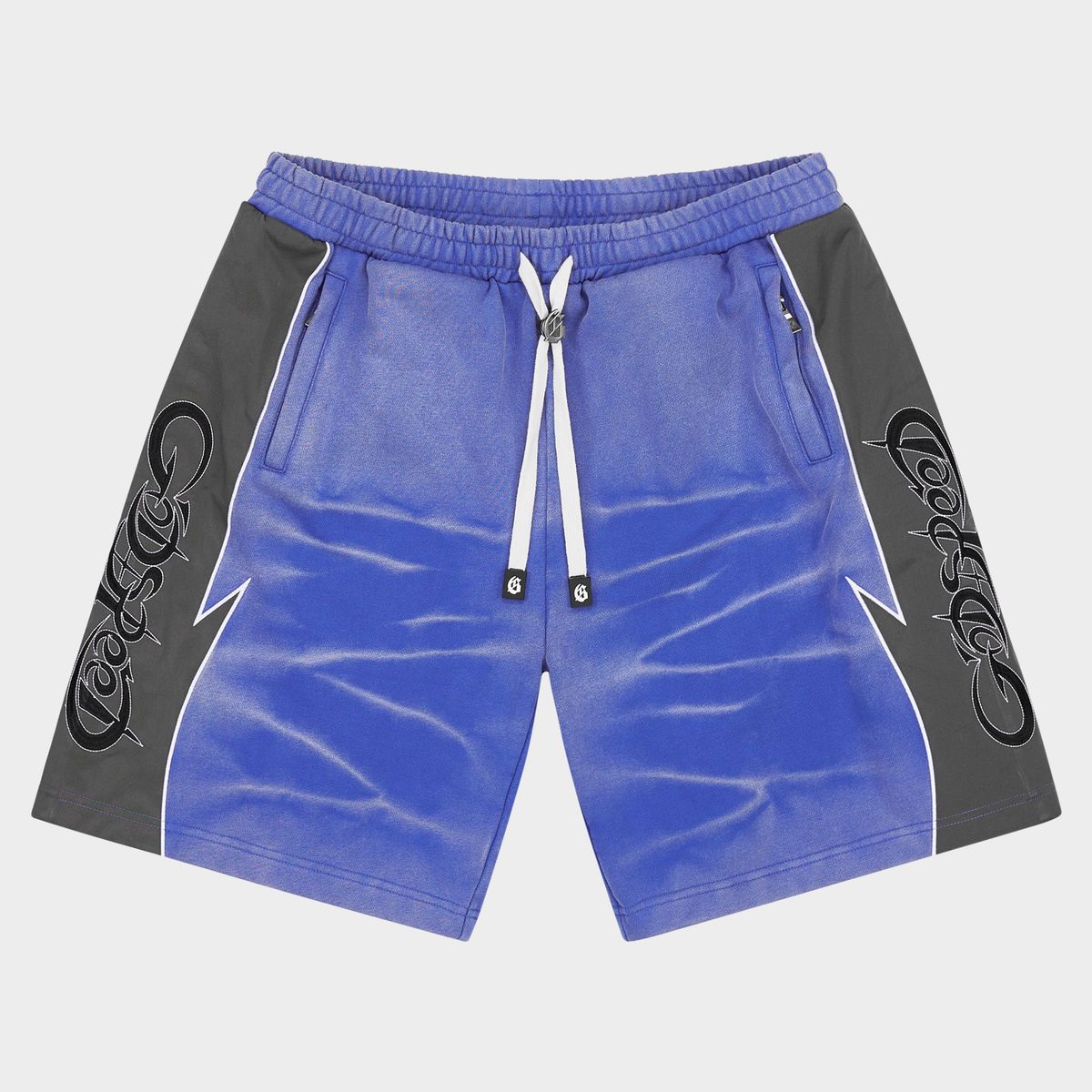 Halftime Shorts V2 (Blue Acid Wash)