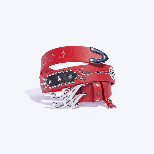 CHERRY RED BELT