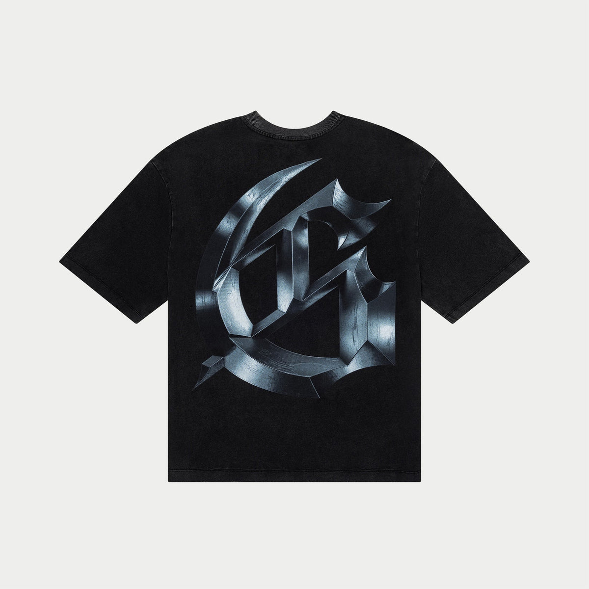 Symmetrical Logo T-Shirt (Black Wash)