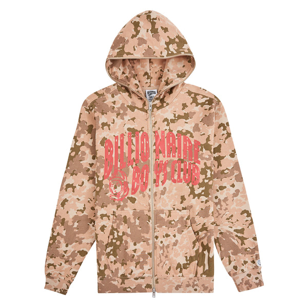 Billionaire Boys Club Camo Zip Hoodie | Doeskin