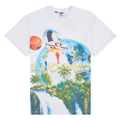 Billionaire Boys Club Waterfalls Tee | White