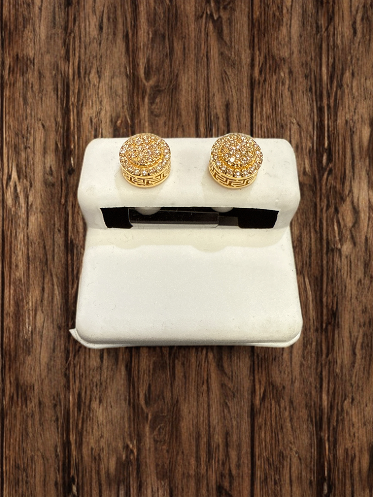 10k Gold Diamond Earrings