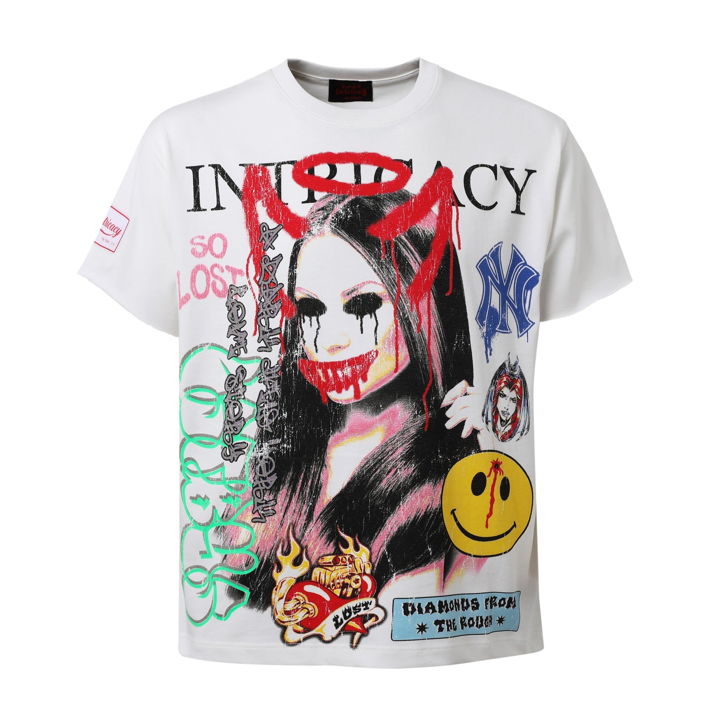 White Front Page Mag T-Shirt