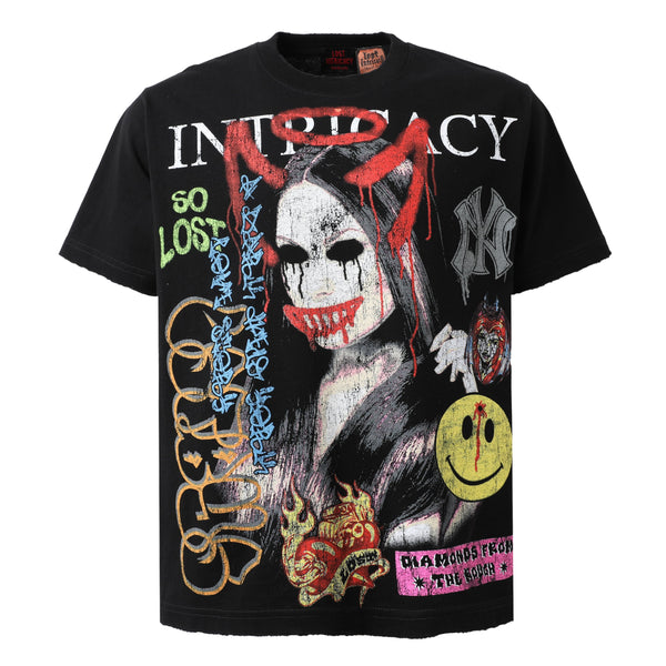 Black Front Page Mag T-Shirt