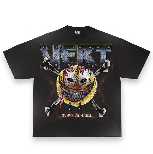 VERT SMILEY T-SHIRT