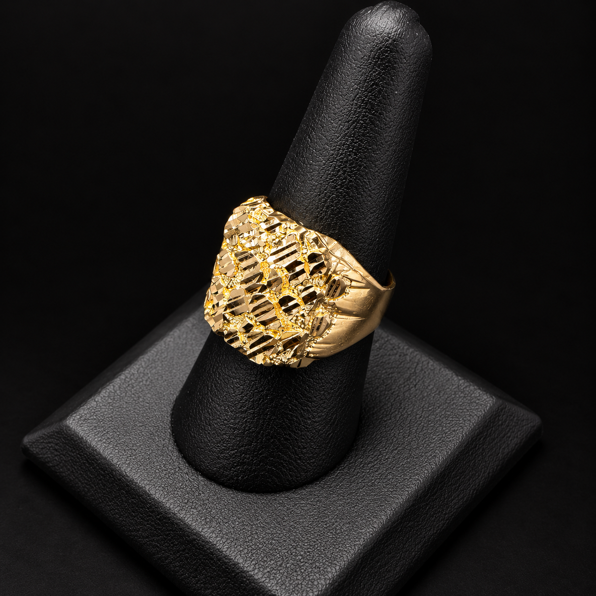 10k Gold Nugget Ring