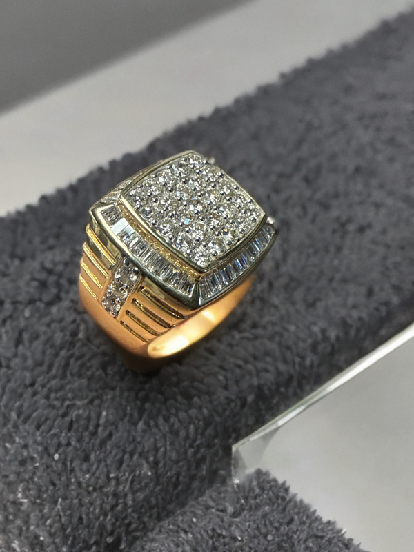 10k Gold Diamond Ring