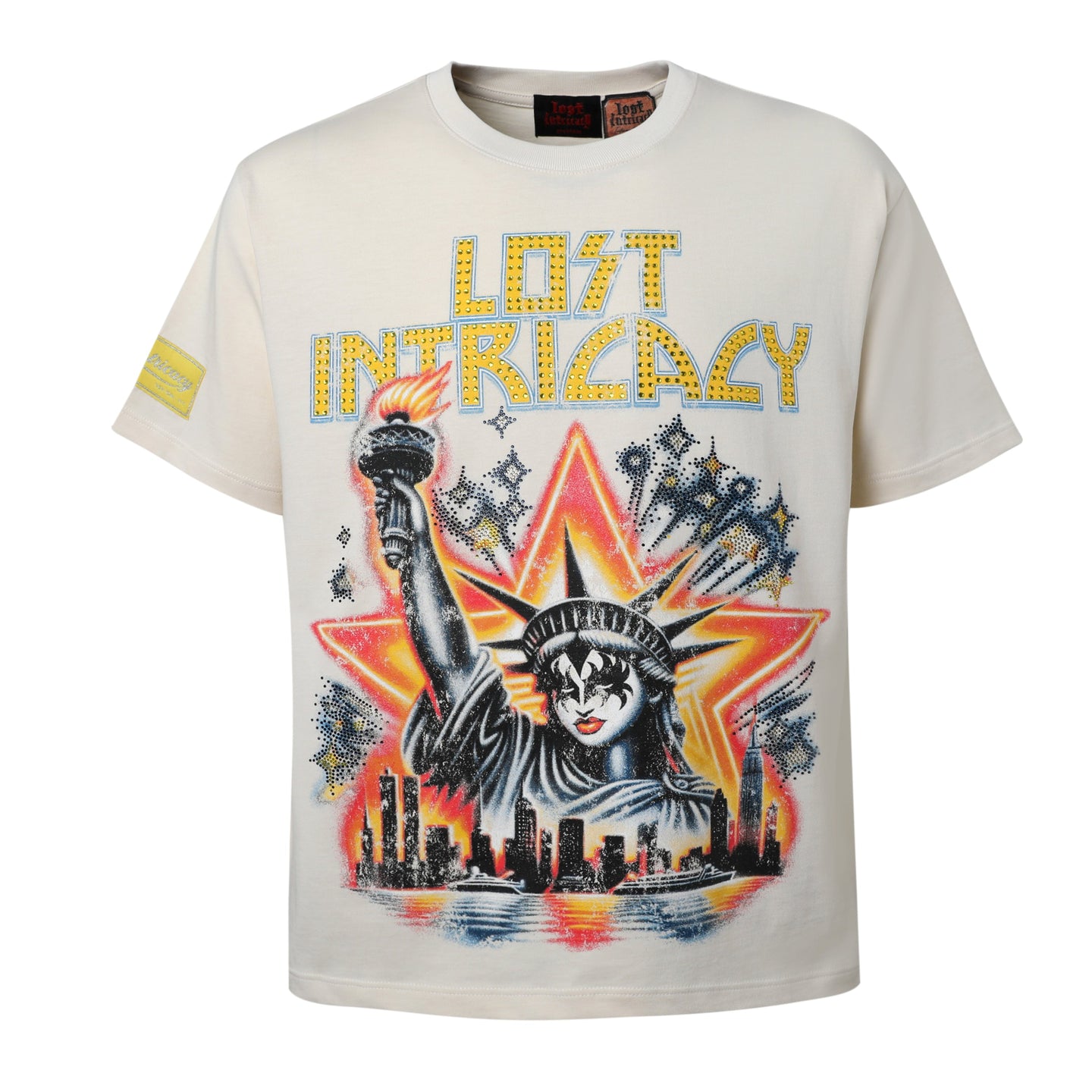 Rhinestone Kiss Liberty T-Shirt
