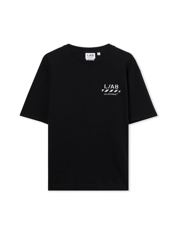 L/AB Diagonal Oversized T-Shirt