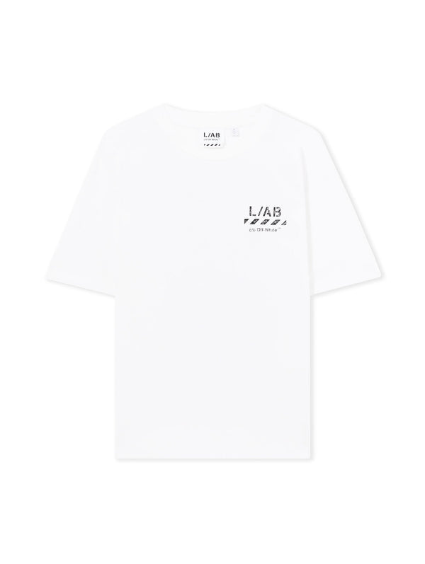 L/AB Diagonal Oversized T-Shirt