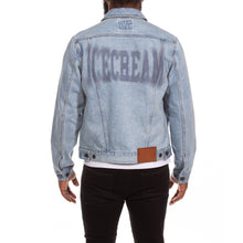 Load image into Gallery viewer, Icecream  Blurry Jean Jacket
